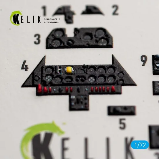SB2C-5 - interior 3D decals for Academy / Special Hobby, 1/72 - Kel... SB2C-5 - interior 3D decals for Academy / Special Hobby, 1/72 - Kel...
