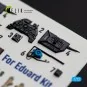 Bf-109 F-2/F-4 - interior 3D decals for Eduard, 1/72 - Kelik K72251 Bf-109 F-2/F-4 - interior 3D decals for Eduard, 1/72 - Kelik K72251