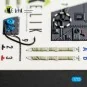 S-199 - interior 3D decals for Eduard, 1/72 - Kelik K72250 S-199 - interior 3D decals for Eduard, 1/72 - Kelik K72250