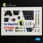 S-199 - interior 3D decals for Eduard, 1/72 - Kelik K72250 S-199 - interior 3D decals for Eduard, 1/72 - Kelik K72250
