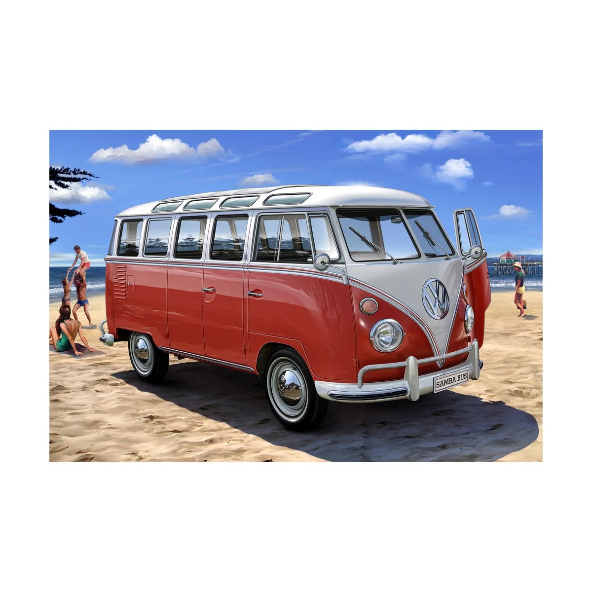 VW T1 Samba Bus, 1/24 - Revell 07399