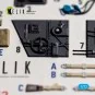 Bf-109 G-2/4 - interior 3D decals for Eduard, 1/72 - Kelik K72252 Bf-109 G-2/4 - interior 3D decals for Eduard, 1/72 - Kelik K72252