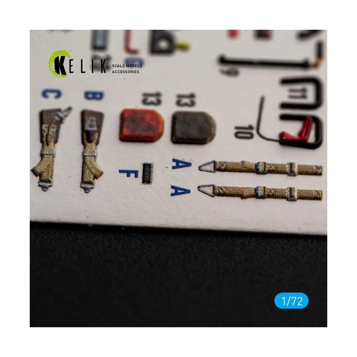 He-162 Spatz - interior 3D decals for Special Hobby, 1/72 - Kelik K... He-162 Spatz - interior 3D decals for Special Hobby, 1/72 - Kelik K...