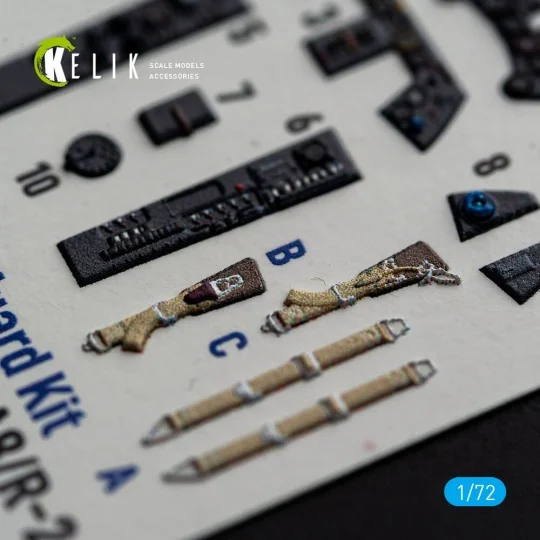 FW-190A8/R-2 - interior 3D decals for Eduard, 1/72 - Kelik K72254 FW-190A8/R-2 - interior 3D decals for Eduard, 1/72 - Kelik K72254