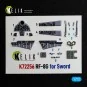 RF-8G - interior 3D decals for Sword, 1/72 - Kelik K72256 RF-8G - interior 3D decals for Sword, 1/72 - Kelik K72256