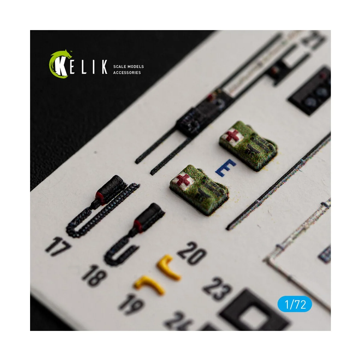 CH-54A Tarhe - interior 3D decals for ICM, 1/72 - Kelik K72258 CH-54A Tarhe - interior 3D decals for ICM, 1/72 - Kelik K72258