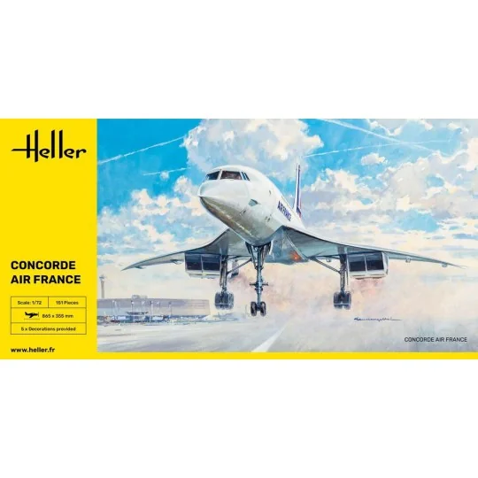 Concorde AF, 1/72 - Heller 80469 Concorde AF, 1/72 - Heller 80469