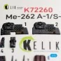 Me-262 A-1/S-92 - interior 3D decals for Arma Hobby, 1/72 - Kelik K... Me-262 A-1/S-92 - interior 3D decals for Arma Hobby, 1/72 - Kelik K...