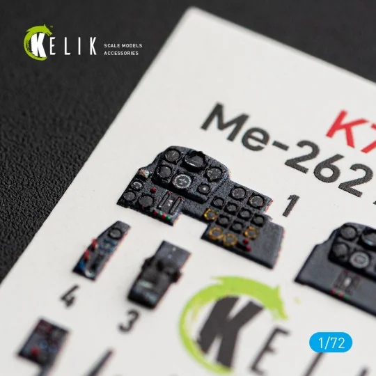 Me-262 A-1/S-92 - interior 3D decals for Arma Hobby, 1/72 - Kelik K... Me-262 A-1/S-92 - interior 3D decals for Arma Hobby, 1/72 - Kelik K...