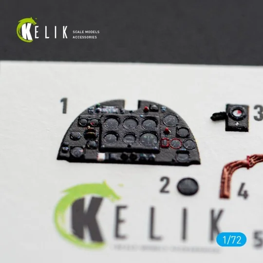 Spitfire Mk.Vb - interior 3D decals for Eduard, 1/72 - Kelik K72262 Spitfire Mk.Vb - interior 3D decals for Eduard, 1/72 - Kelik K72262