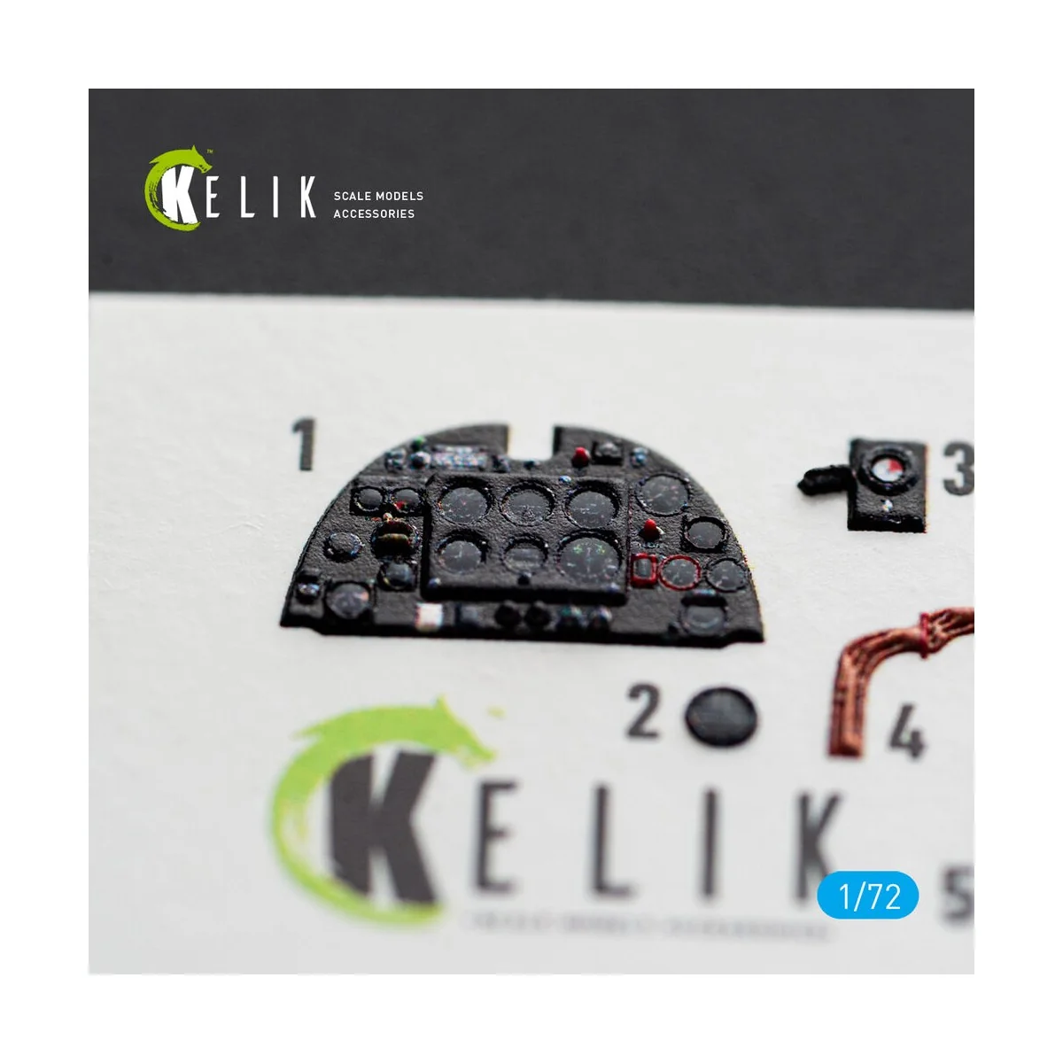 Spitfire Mk.Vb - interior 3D decals for Eduard, 1/72 - Kelik K72262 Spitfire Mk.Vb - interior 3D decals for Eduard, 1/72 - Kelik K72262