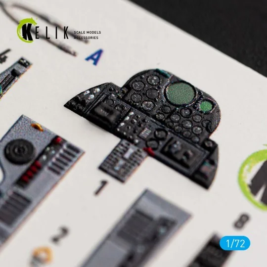 U-2C Dragon Lady - interior 3D decals for Hobby Boss, 1/72 - Kelik ... U-2C Dragon Lady - interior 3D decals for Hobby Boss, 1/72 - Kelik ...