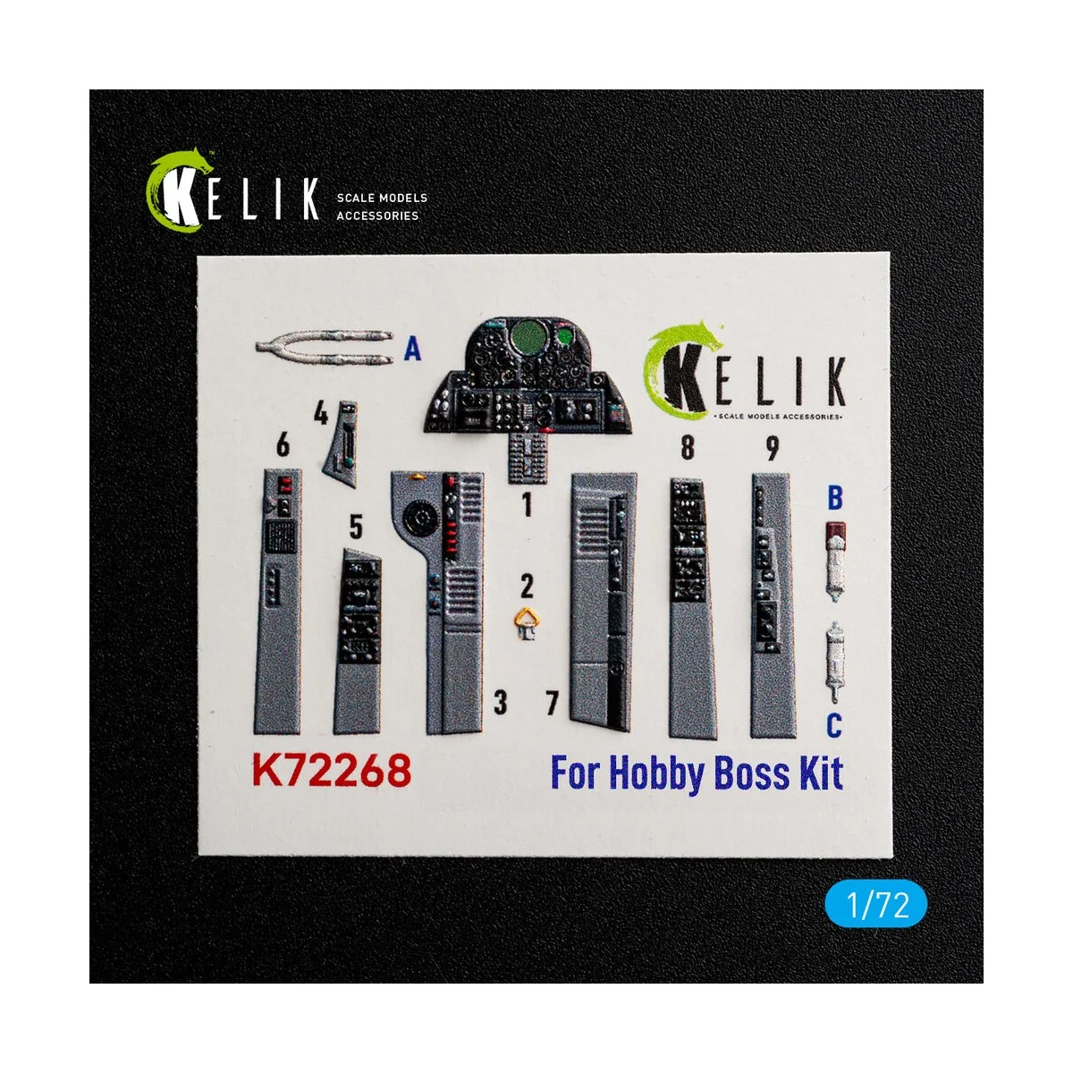 U-2C Dragon Lady - interior 3D decals for Hobby Boss, 1/72 - Kelik ... U-2C Dragon Lady - interior 3D decals for Hobby Boss, 1/72 - Kelik ...