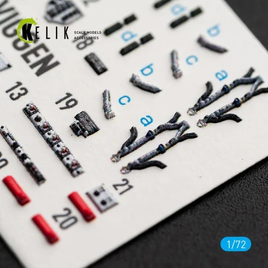 SK-37 Viggen - interior 3D decals for Special Hobby, 1/72 - Kelik K... SK-37 Viggen - interior 3D decals for Special Hobby, 1/72 - Kelik K...