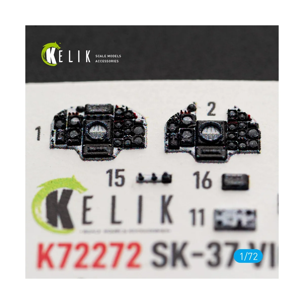 SK-37 Viggen - interior 3D decals for Special Hobby, 1/72 - Kelik K... SK-37 Viggen - interior 3D decals for Special Hobby, 1/72 - Kelik K...