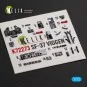 SF-37 Viggen - interior 3D decals for Special Hobby, 1/72 - Kelik K... SF-37 Viggen - interior 3D decals for Special Hobby, 1/72 - Kelik K...