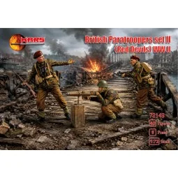 WWII British Paratroopers (Red Devils), set 2, 1/72 - Mars Figures ...