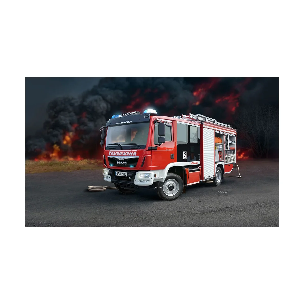 MAN/Schlingmann HLF 20 VARUS 4x4, 1/24 - Revell 07452