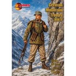 WWII German Mountain Troops, 1/32 - Mars Figures MS32055