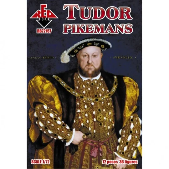 Tudor Pikemen, 1/72 - Red Box RB72157 Tudor Pikemen, 1/72 - Red Box RB72157