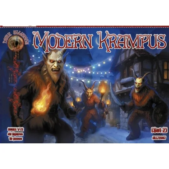 Modern Krampus. Set 2, 1/72 - ALLIANCE ALL72067 Modern Krampus. Set 2, 1/72 - ALLIANCE ALL72067