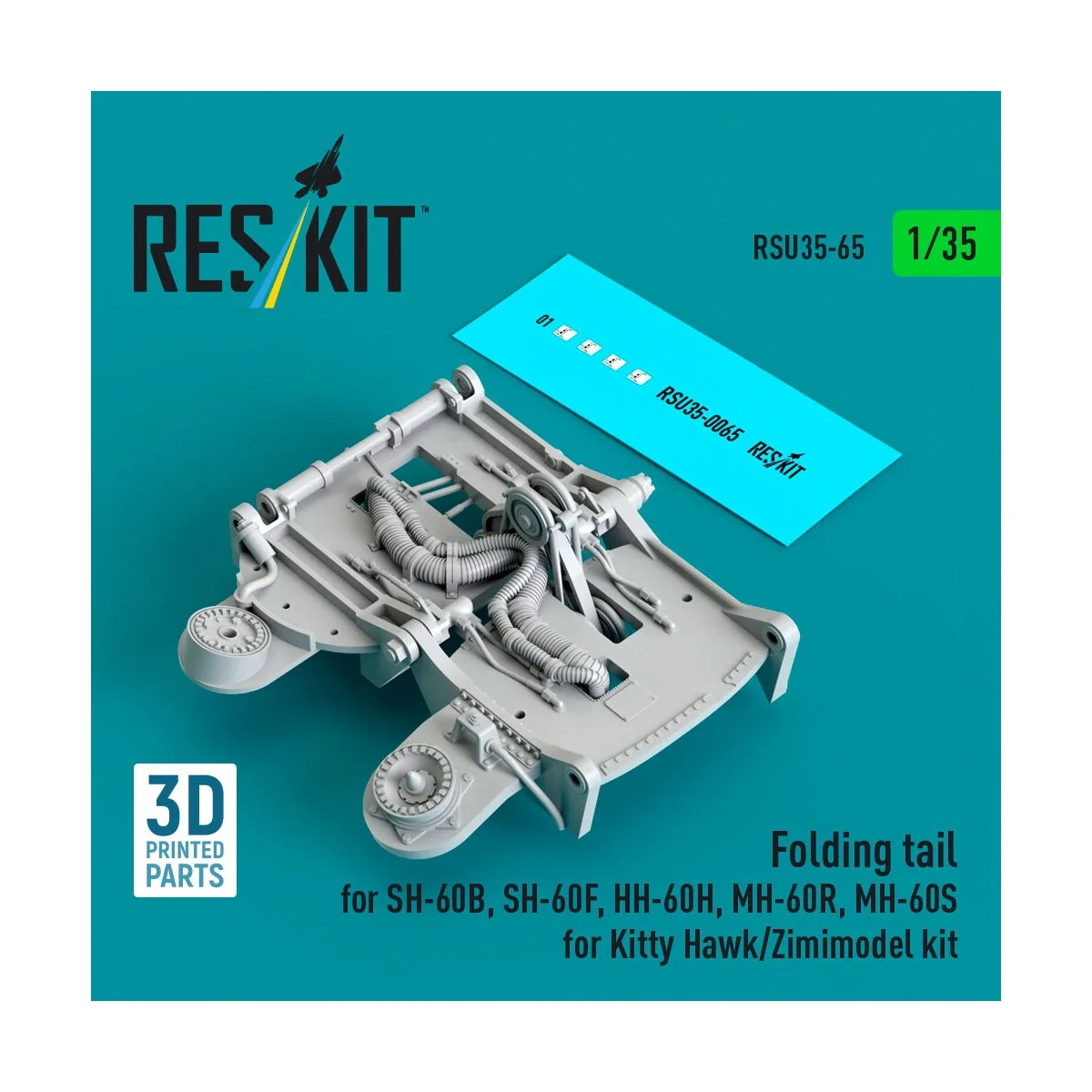 Folding tail for SH-60B, SH-60F, HH-60H, MH-60R, MH-60S (3D Printed... Folding tail for SH-60B, SH-60F, HH-60H, MH-60R, MH-60S (3D Printed...