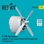 P-47M Thunderbolt propeller (1 pcs), engine (P&W R-2800) & engine h... P-47M Thunderbolt propeller (1 pcs), engine (P&W R-2800) & engine h...