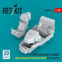 ?F-35B Lightning II cockpit (Basic edition 3D decals included) (3D ...