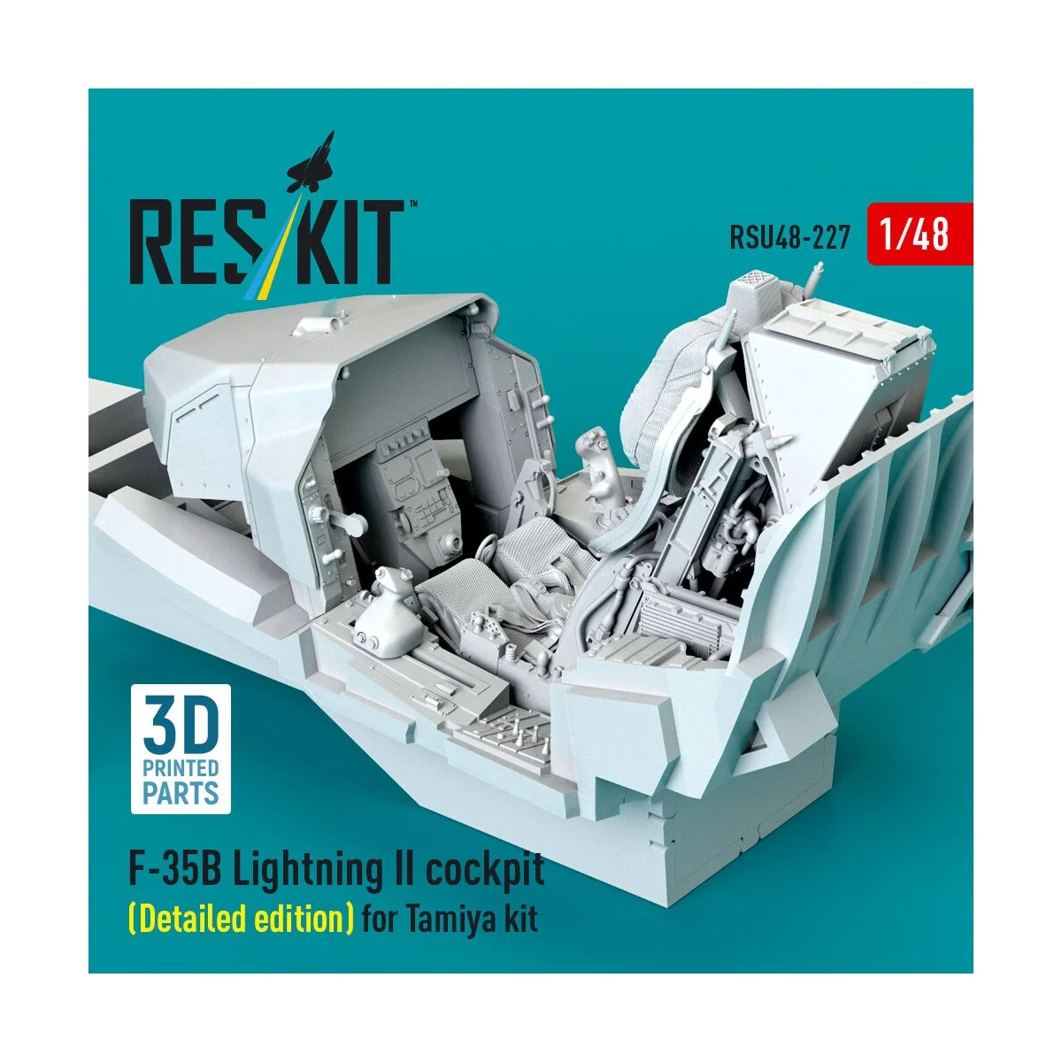 ?F-35B Lightning II cockpit (Detailed edition) (3D Printed) for Tam... ?F-35B Lightning II cockpit (Detailed edition) (3D Printed) for Tam...