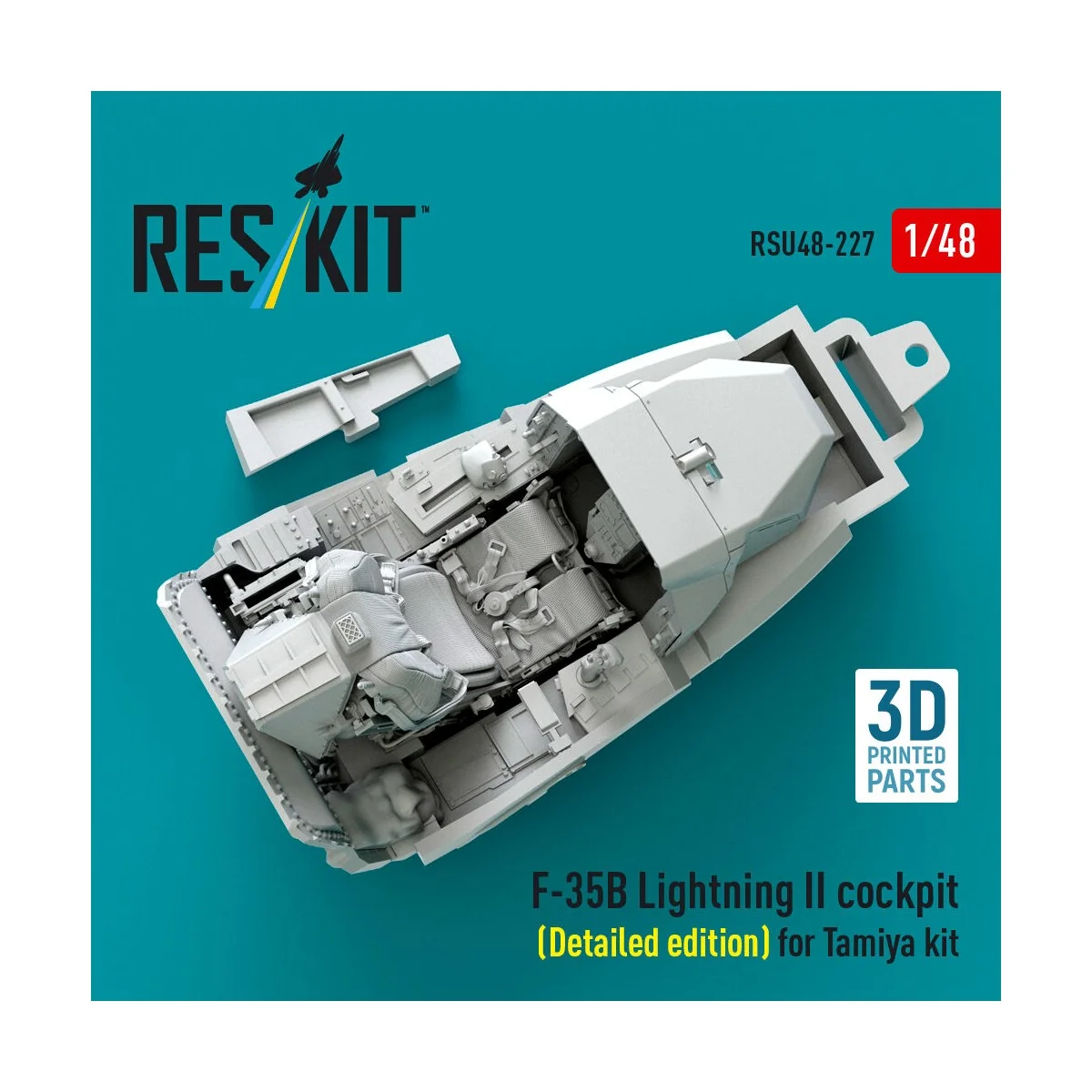 ?F-35B Lightning II cockpit (Detailed edition) (3D Printed) for Tam... ?F-35B Lightning II cockpit (Detailed edition) (3D Printed) for Tam...