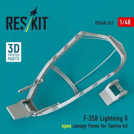 F-35B Lightning II open canopy frame (3D Printed) for Tamiya, 1/48 ... F-35B Lightning II open canopy frame (3D Printed) for Tamiya, 1/48 ...