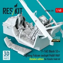 F-16C Block 52+ Fighting Falcon cockpit PolAF/HAF (Detailed edition...