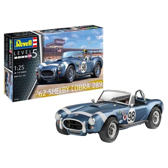 AC Cobra 289, 1/25 - Revell 07669 AC Cobra 289, 1/25 - Revell 07669