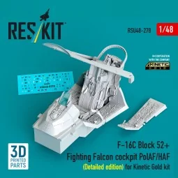 F-16C Block 52+ Fighting Falcon cockpit PolAF/HAF (Detailed edition... 2