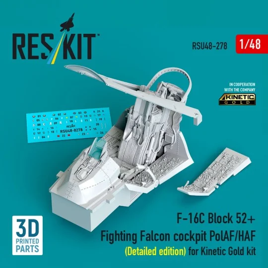 F-16C Block 52+ Fighting Falcon cockpit PolAF/HAF (Detailed edition... F-16C Block 52+ Fighting Falcon cockpit PolAF/HAF (Detailed edition...