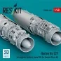 Horten Ho 229 jet engines Junkers Jumo 004 (3D Printed) for Zoukei-... Horten Ho 229 jet engines Junkers Jumo 004 (3D Printed) for Zoukei-...