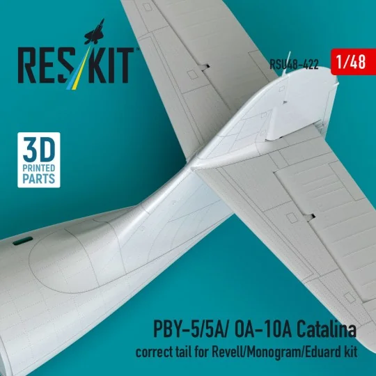 PBY-5/5A/OA-10A Catalina correct tail (3D Printed) for Revell / Mon... PBY-5/5A/OA-10A Catalina correct tail (3D Printed) for Revell / Mon...