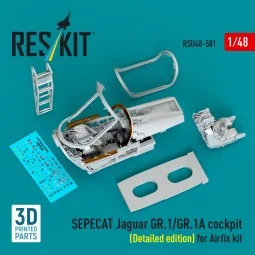 SEPECAT Jaguar GR.1/GR.1A cockpit (Detailed edition) (3D Printed) f... 2