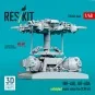 MH-60L, UH-60A, unfolded main rotor (3D Printed) for ICM, 1/48 - Re... MH-60L, UH-60A, unfolded main rotor (3D Printed) for ICM, 1/48 - Re...