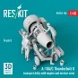 A-10A/C Thunderbolt II transport dolly with engine and service crew... A-10A/C Thunderbolt II transport dolly with engine and service crew...