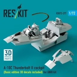 A-10C Thunderbolt II cockpit (Basic edition 3D decals included) (3D...