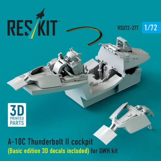 A-10C Thunderbolt II cockpit (Basic edition 3D decals included) (3D... A-10C Thunderbolt II cockpit (Basic edition 3D decals included) (3D...