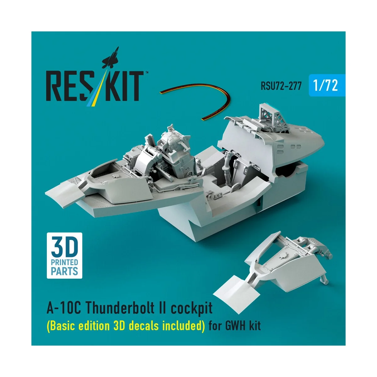 A-10C Thunderbolt II cockpit (Basic edition 3D decals included) (3D... A-10C Thunderbolt II cockpit (Basic edition 3D decals included) (3D...