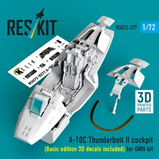 A-10C Thunderbolt II cockpit (Basic edition 3D decals included) (3D... A-10C Thunderbolt II cockpit (Basic edition 3D decals included) (3D...
