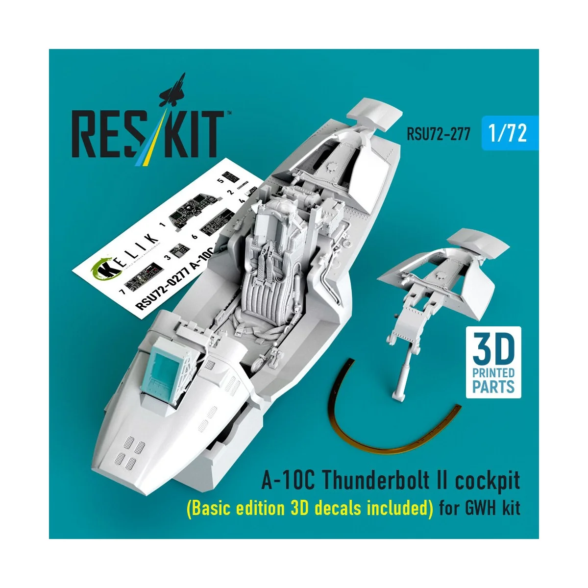 A-10C Thunderbolt II cockpit (Basic edition 3D decals included) (3D... A-10C Thunderbolt II cockpit (Basic edition 3D decals included) (3D...