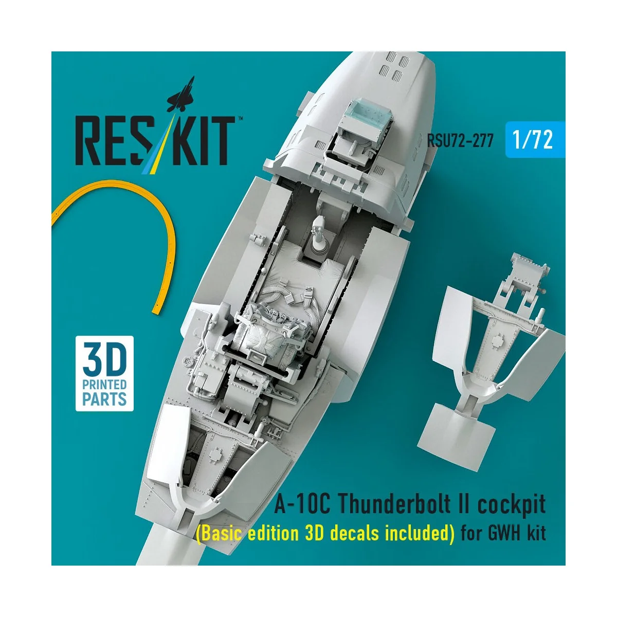A-10C Thunderbolt II cockpit (Basic edition 3D decals included) (3D... A-10C Thunderbolt II cockpit (Basic edition 3D decals included) (3D...