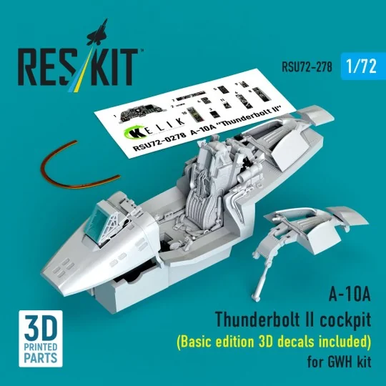 A-10A Thunderbolt II cockpit (Basic edition 3D decals included) (3D... A-10A Thunderbolt II cockpit (Basic edition 3D decals included) (3D...