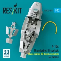 A-10A Thunderbolt II cockpit (Basic edition 3D decals included) (3D... 2
