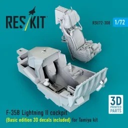 ?F-35B Lightning II cockpit (Basic edition 3D decals included) (3D ...
