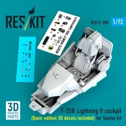 ?F-35B Lightning II cockpit (Basic edition 3D decals included) (3D ... 2